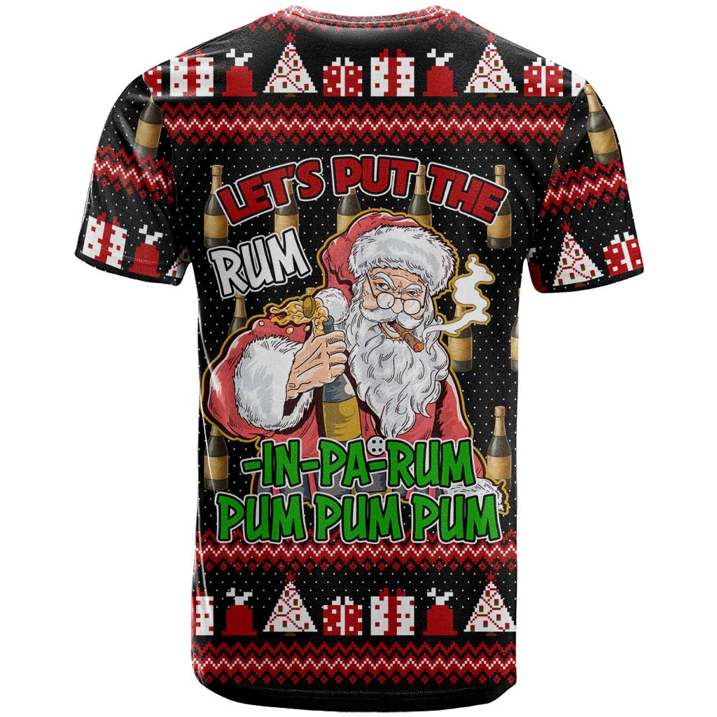 Santa Claus Christmas T Shirt Xmas Holiday Patterns - Wonder Print Shop
