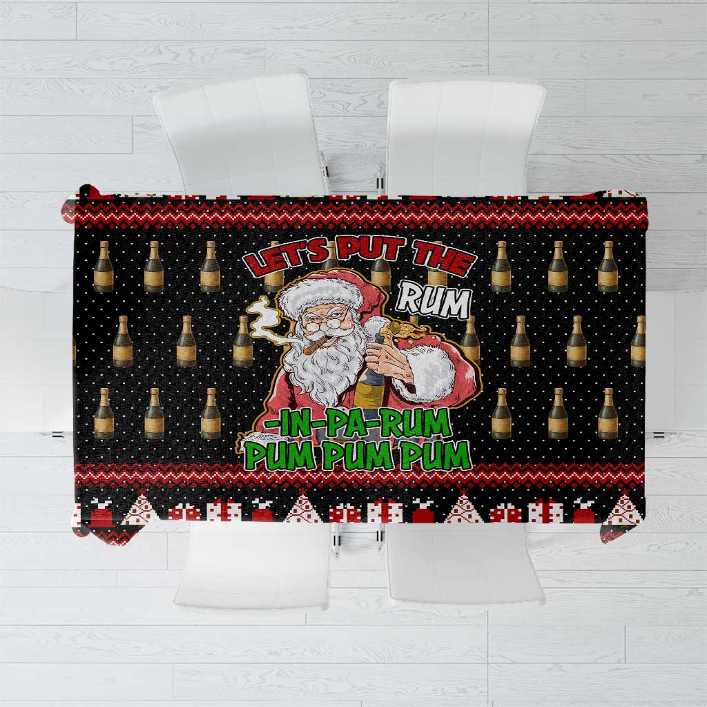 Santa Claus Christmas Tablecloth Xmas Holiday Patterns - Wonder Print Shop