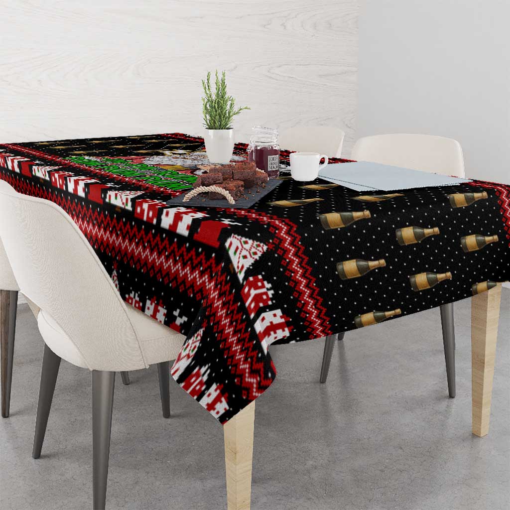 Santa Claus Christmas Tablecloth Xmas Holiday Patterns - Wonder Print Shop