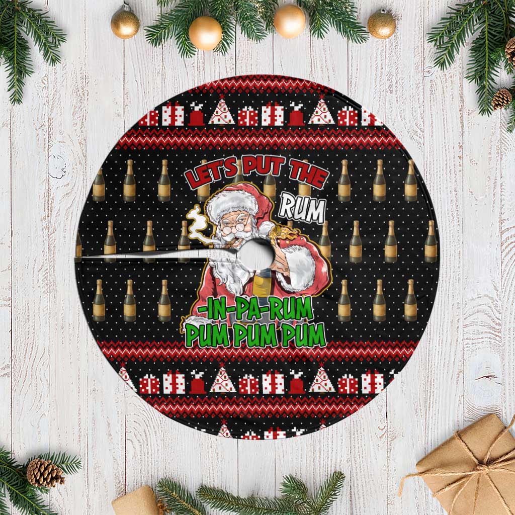 Santa Claus Christmas Tree Skirt Xmas Holiday Patterns - Wonder Print Shop