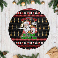 Santa Claus Christmas Tree Skirt Xmas Holiday Patterns - Wonder Print Shop