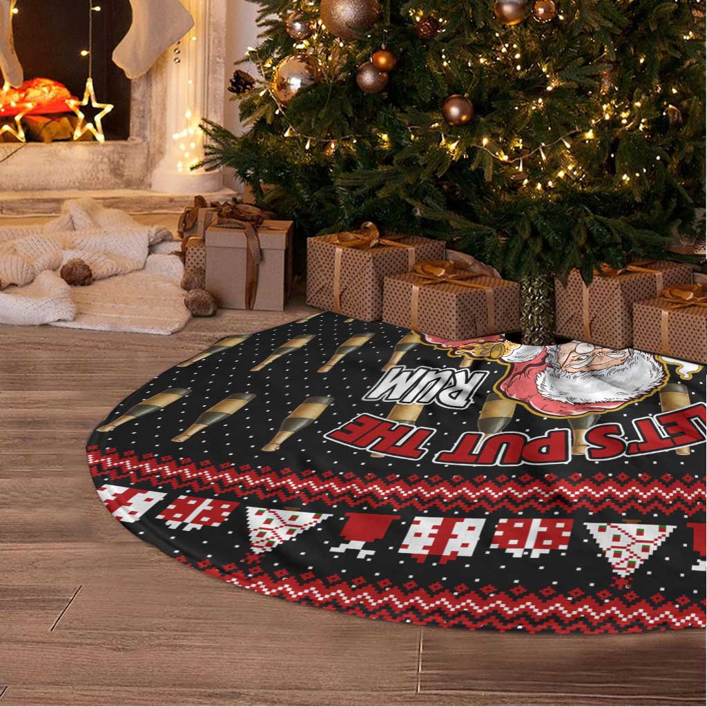 Santa Claus Christmas Tree Skirt Xmas Holiday Patterns - Wonder Print Shop