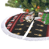Santa Claus Christmas Tree Skirt Xmas Holiday Patterns - Wonder Print Shop