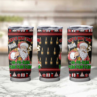 Santa Claus Christmas Tumbler Cup Xmas Holiday Patterns - Wonder Print Shop