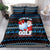 Santa Clause Golf Wonderland Christmas Bedding Set Xmas Holiday Patterns - Wonder Print Shop