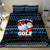 Santa Clause Golf Wonderland Christmas Bedding Set Xmas Holiday Patterns - Wonder Print Shop