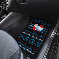 Santa Clause Golf Wonderland Christmas Car Mats Xmas Holiday Patterns - Wonder Print Shop