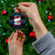 Santa Clause Golf Wonderland Christmas Ceramic Ornament Xmas Holiday Patterns - Wonder Print Shop
