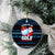 Santa Clause Golf Wonderland Christmas Ceramic Ornament Xmas Holiday Patterns - Wonder Print Shop