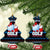 Santa Clause Golf Wonderland Christmas Ceramic Ornament Xmas Holiday Patterns - Wonder Print Shop