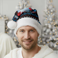 Santa Clause Golf Wonderland Christmas Santa Hat Xmas Holiday Patterns - Wonder Print Shop