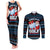 Santa Clause Golf Wonderland Christmas Couples Matching Tank Maxi Dress and Long Sleeve Button Shirt Xmas Holiday Patterns - Wonder Print Shop