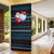 Santa Clause Golf Wonderland Christmas Door Cover Xmas Holiday Patterns - Wonder Print Shop