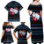 Santa Clause Golf Wonderland Christmas Family Matching Off Shoulder Maxi Dress and Hawaiian Shirt Xmas Holiday Patterns - Wonder Print Shop