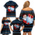 Santa Clause Golf Wonderland Christmas Family Matching Off Shoulder Short Dress and Hawaiian Shirt Xmas Holiday Patterns - Wonder Print Shop