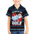 Santa Clause Golf Wonderland Christmas Family Matching Puletasi and Hawaiian Shirt Xmas Holiday Patterns - Wonder Print Shop