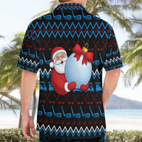 Santa Clause Golf Wonderland Christmas Hawaiian Shirt Xmas Holiday Patterns - Wonder Print Shop