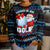 Santa Clause Golf Wonderland Christmas Kid Ugly Christmas Sweater Xmas Holiday Patterns - Wonder Print Shop