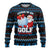 Santa Clause Golf Wonderland Christmas Ugly Christmas Sweater Xmas Holiday Patterns - Wonder Print Shop