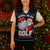 Santa Clause Golf Wonderland Christmas Knitted V-Neck Vest Xmas Holiday Patterns - Wonder Print Shop