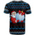 Santa Clause Golf Wonderland Christmas T Shirt Xmas Holiday Patterns - Wonder Print Shop