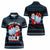 Santa Clause Golf Wonderland Christmas Women Polo Shirt Xmas Holiday Patterns - Wonder Print Shop