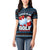 Santa Clause Golf Wonderland Christmas Women Polo Shirt Xmas Holiday Patterns - Wonder Print Shop