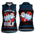 Santa Clause Golf Wonderland Christmas Women Sleeveless Polo Shirt Xmas Holiday Patterns - Wonder Print Shop