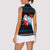 Santa Clause Golf Wonderland Christmas Women Sleeveless Polo Shirt Xmas Holiday Patterns - Wonder Print Shop
