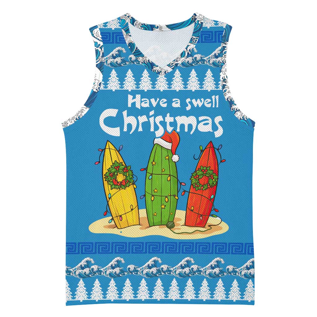 Santa Fist Christmas Basketball Jersey Xmas Holiday Patterns - Wonder Print Shop