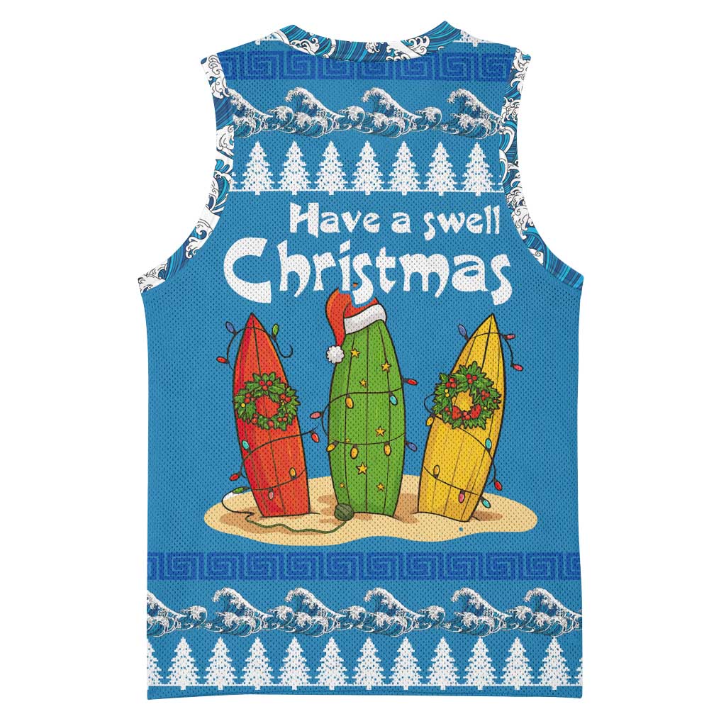 Santa Fist Christmas Basketball Jersey Xmas Holiday Patterns - Wonder Print Shop