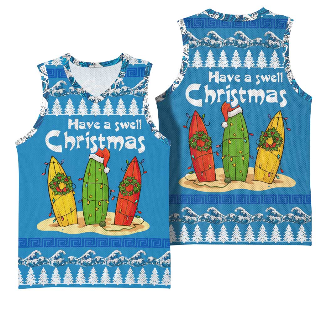 Santa Fist Christmas Basketball Jersey Xmas Holiday Patterns - Wonder Print Shop