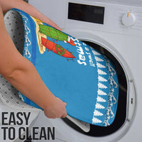 Santa Fist Christmas Bathroom Set Xmas Holiday Patterns - Wonder Print Shop