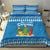 Santa Fist Christmas Bedding Set Xmas Holiday Patterns - Wonder Print Shop