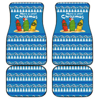 Santa Fist Christmas Car Mats Xmas Holiday Patterns - Wonder Print Shop