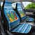 Santa Fist Christmas Car Seat Cover Xmas Holiday Patterns - Wonder Print Shop