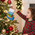 Santa Fist Christmas Stocking Xmas Holiday Patterns - Wonder Print Shop