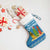 Santa Fist Christmas Stocking Xmas Holiday Patterns - Wonder Print Shop