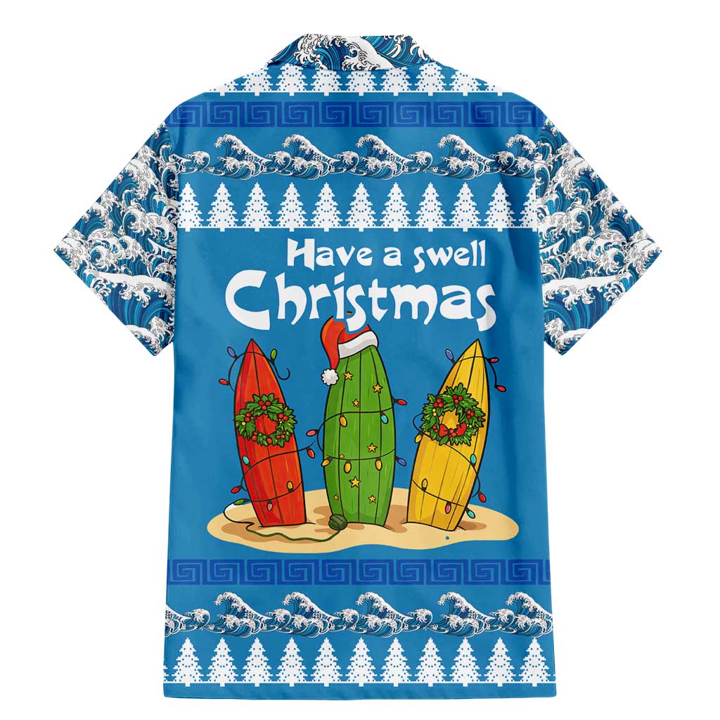 Santa Fist Christmas Family Matching Mermaid Dress and Hawaiian Shirt Xmas Holiday Patterns - Wonder Print Shop