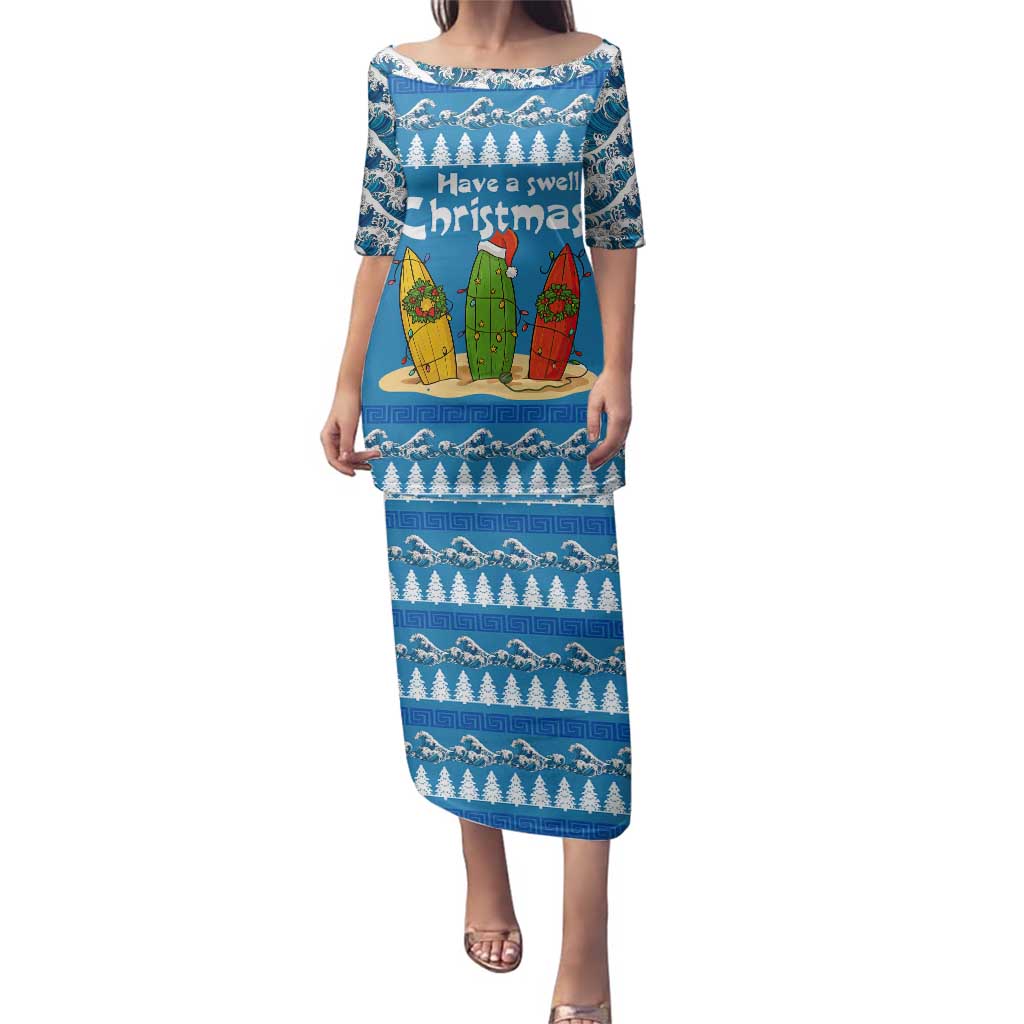 Santa Fist Christmas Family Matching Puletasi and Hawaiian Shirt Xmas Holiday Patterns - Wonder Print Shop