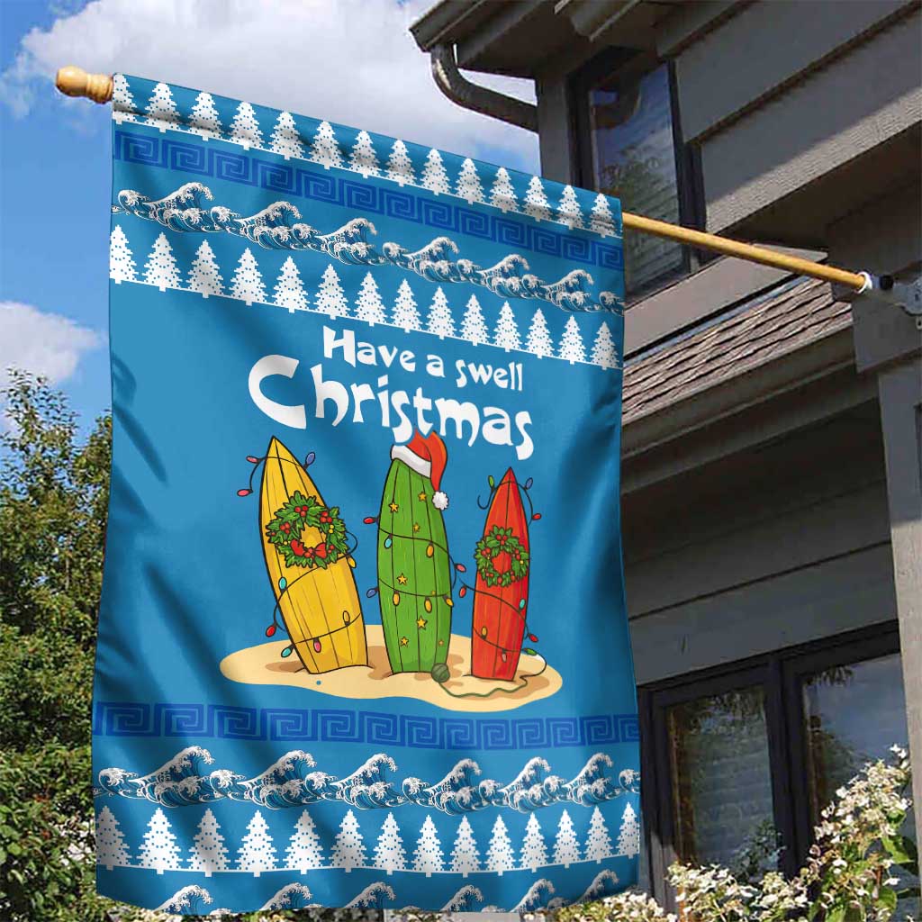 Santa Fist Christmas Garden Flag Xmas Holiday Patterns - Wonder Print Shop