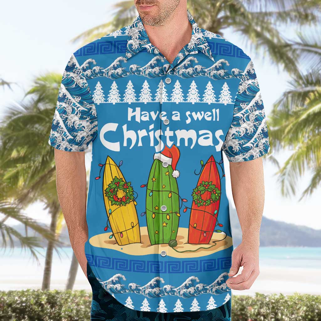 Santa Fist Christmas Hawaiian Shirt Xmas Holiday Patterns - Wonder Print Shop