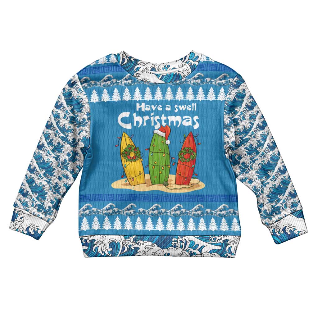 Santa Fist Christmas Kid Ugly Christmas Sweater Xmas Holiday Patterns - Wonder Print Shop