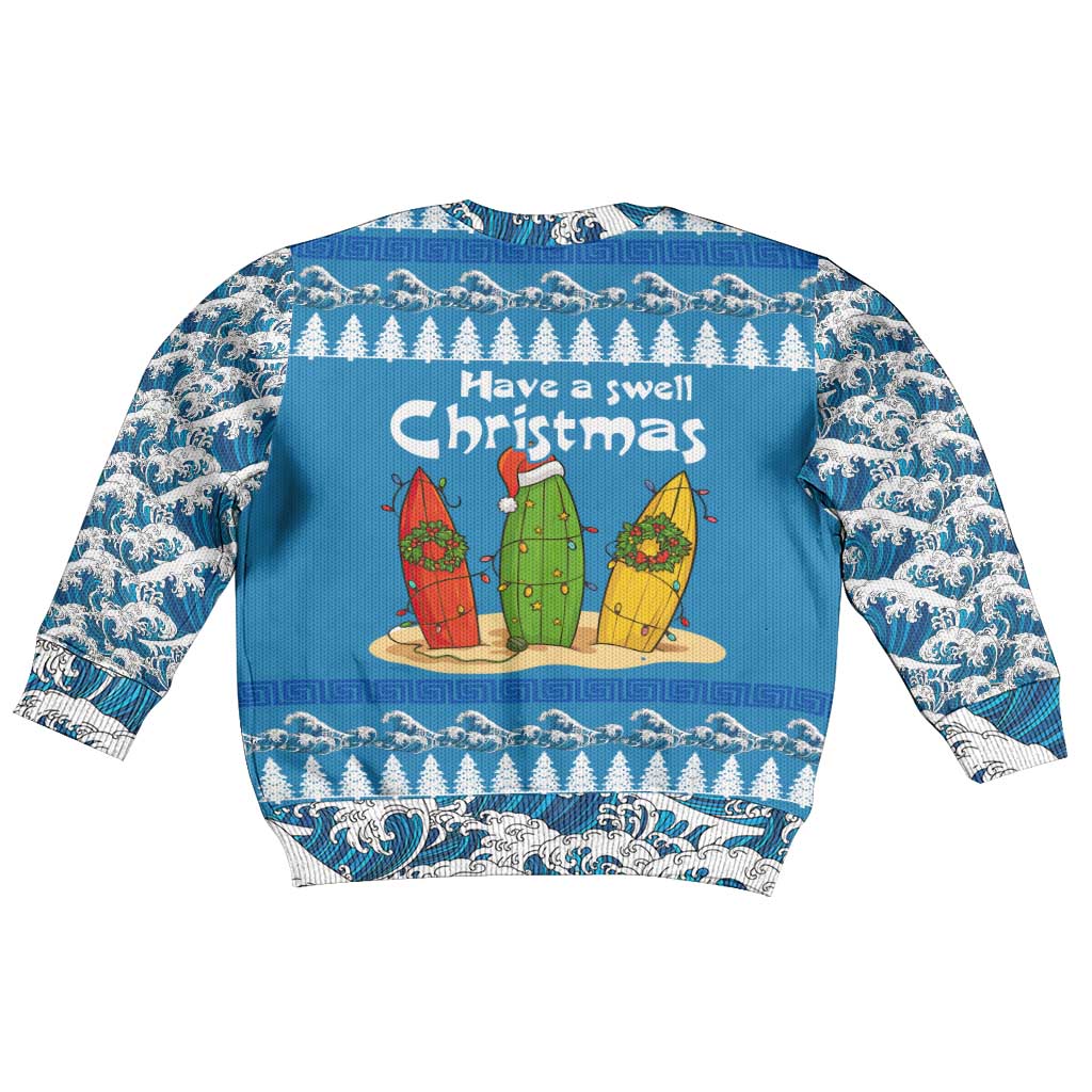 Santa Fist Christmas Kid Ugly Christmas Sweater Xmas Holiday Patterns - Wonder Print Shop