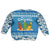 Santa Fist Christmas Kid Ugly Christmas Sweater Xmas Holiday Patterns - Wonder Print Shop