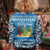 Santa Fist Christmas Kid Ugly Christmas Sweater Xmas Holiday Patterns - Wonder Print Shop