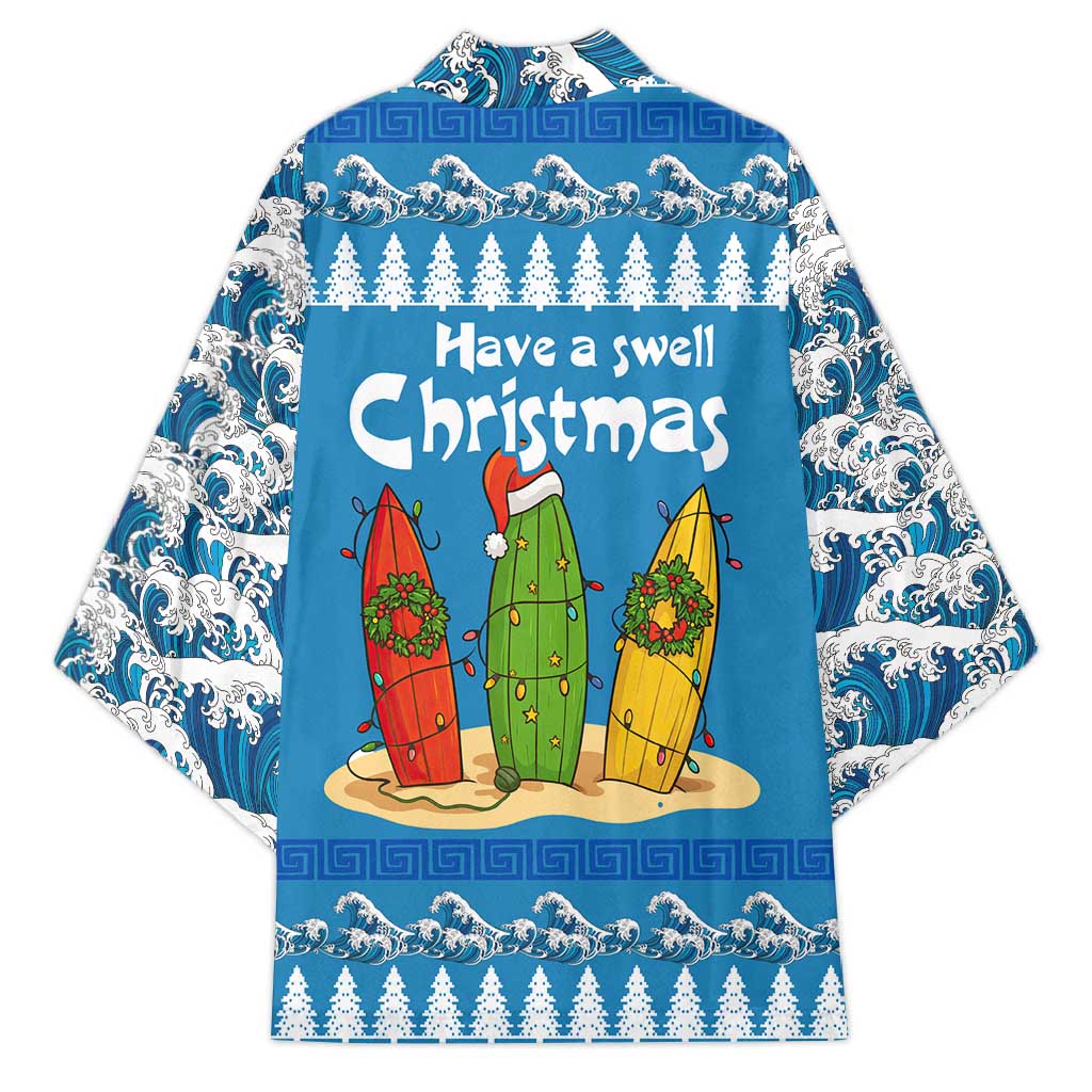 Santa Fist Christmas Kimono Xmas Holiday Patterns - Wonder Print Shop