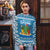 Santa Fist Christmas Ugly Christmas Sweater Xmas Holiday Patterns - Wonder Print Shop
