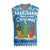 Santa Fist Christmas Knitted V-Neck Vest Xmas Holiday Patterns - Wonder Print Shop