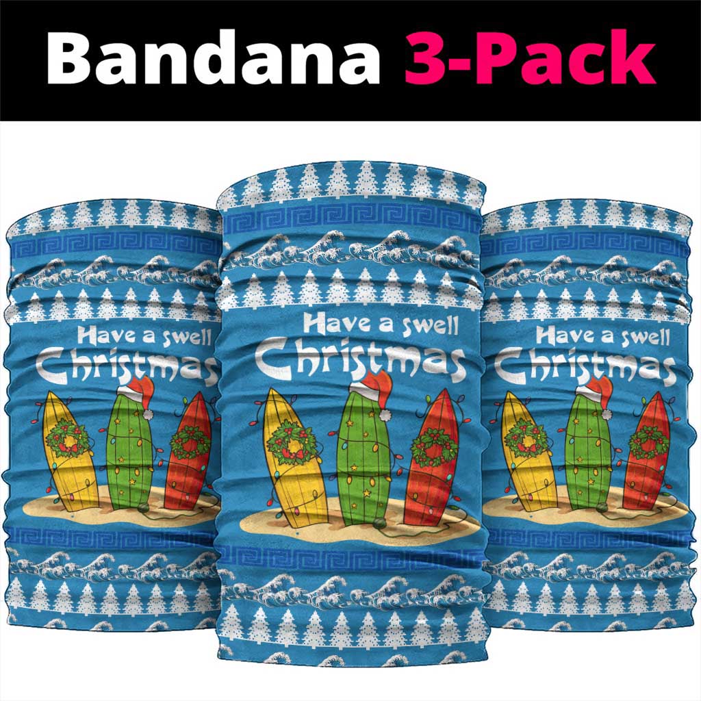 Santa Fist Christmas Neck Gaiter Xmas Holiday Patterns - Wonder Print Shop